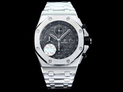 HBF Factory AP Royal Oak :26238: Silver Steel Case Watch